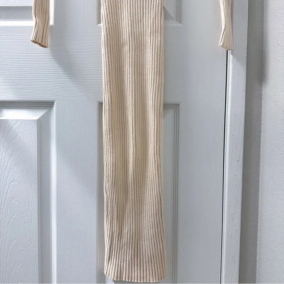 Ribbed Knit Bodycon Midi Dress - Picture 7 of 8